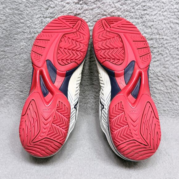 Mizuno Wave Exceed Tour 3 AC Mens Size 11.5 Tennis Pickleball Shoes White Navy - Picture 8 of 9